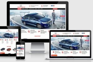 Thiết kế website bán ô tô chuyên nghiệp chuẩn seo